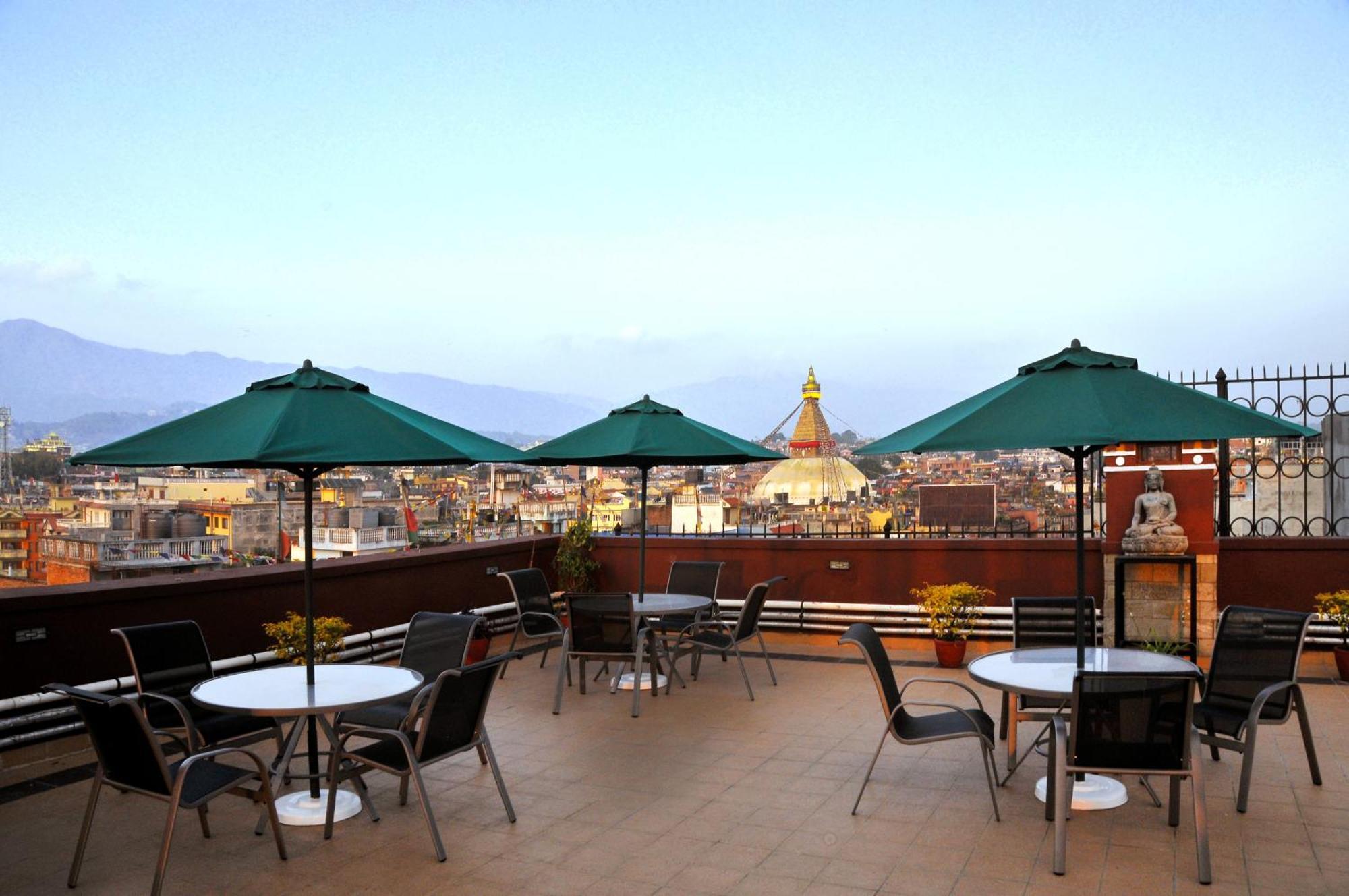 Hotel Tibet International Katmandu Étterem fotó